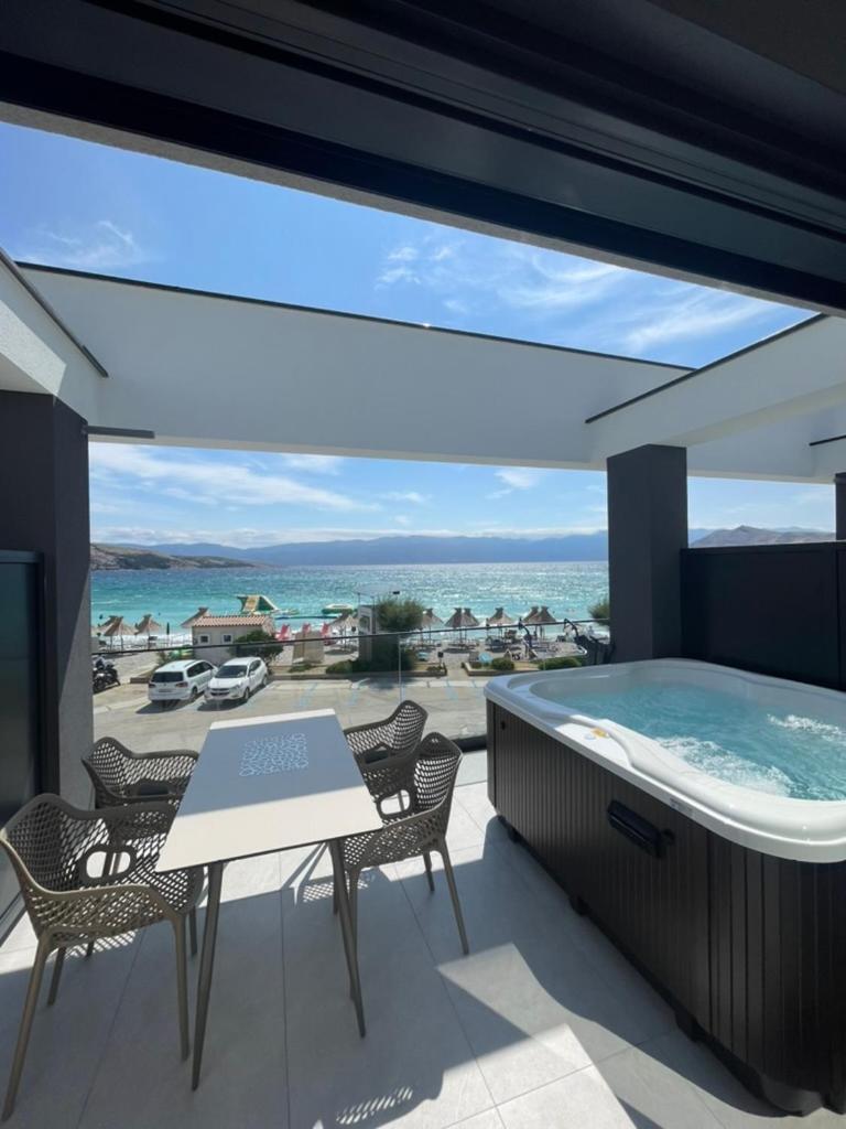 Villa San Sebastian-Direct Sea View Baška Kültér fotó